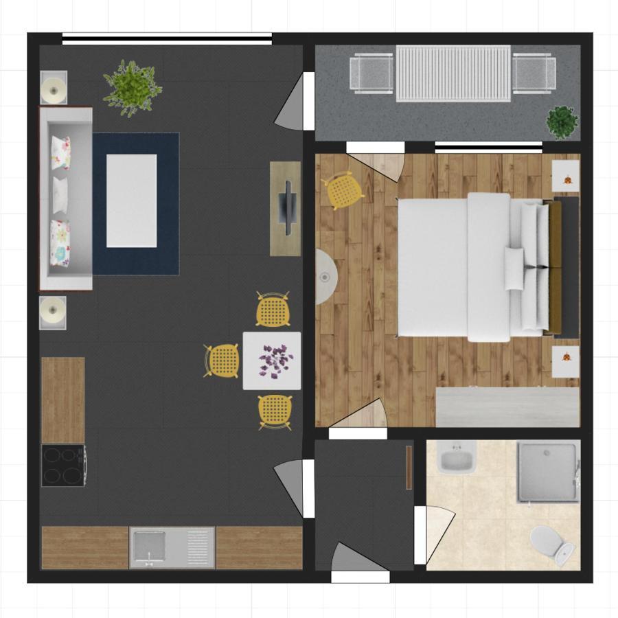 Apartello Modern Apartment - Balkan Breeze 7 Slăntjev Brjag Exteriör bild